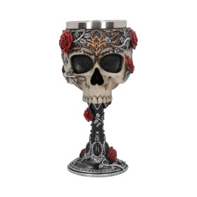 Calice Gothic Roses Gobets by Nemesis Now