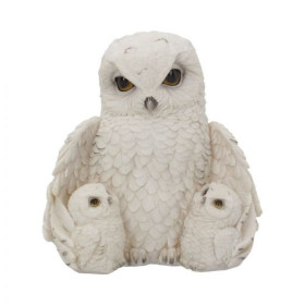 Famiglia piumata di gufi by Nemesis Collection
