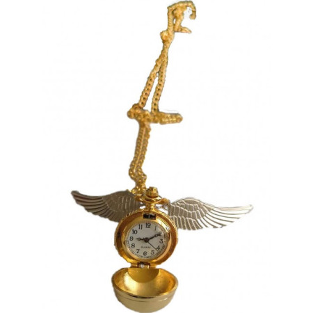 Collana Harry Potter Boccino D'oro con orologio