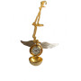 Collana Harry Potter Boccino D'oro con orologio