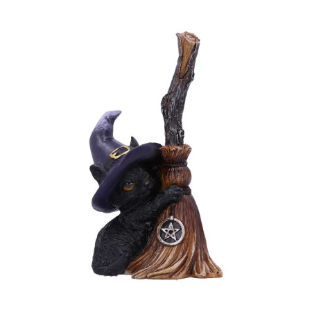 Gattino guardiano della scopa by Nemesis Now