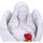 Angelo il preghiera con rosa di amore 30 cm by James Ryman