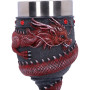 Calice drago rosso by Nemesis Now