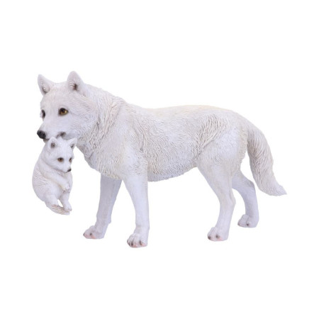 Lupacchiotto con cucciolo by Nemesis Now