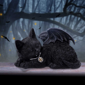 Gatto vampiro sognante by Nemesis Now