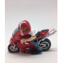 Motociclista da corsa