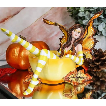 Cup Fairy autumn by Amy Brown