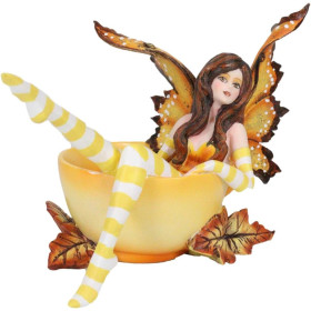 Cup Fairy autumn by Amy Brown