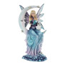 Fata Selene su luna con gufo by Nemesis Now Collection