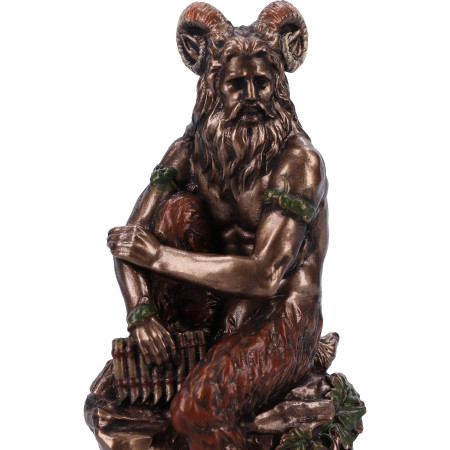 Statua mini Pan serie bronzati by Veronese