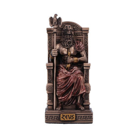 Statua mini Zeus serie bronzati Veronese