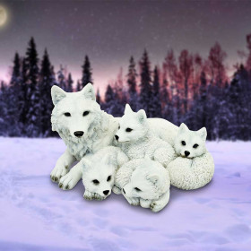 Lupi protezione dei cuccioli by Nemesis Now Collection