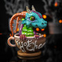 Tazzina Rupert Dragon con cioccolata by Pacific Trading