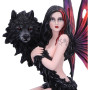 Fata Spirit Wolf by Nemesis Now