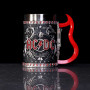 Boccale ACDC Black in Black - Nemesis Now