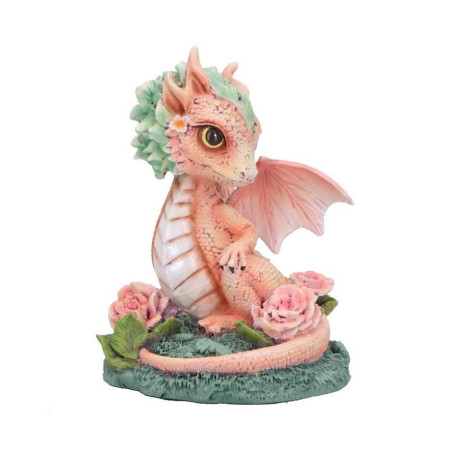 Carnation flower dragon by Nemesis Now