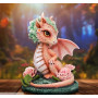 Carnation flower dragon by Nemesis Now