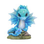 Blue Poppy flower by Nemesis Now