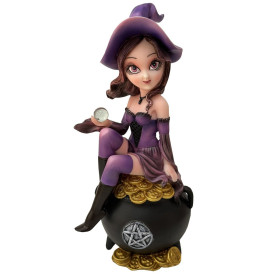 Streghetta sul calderone - Fairyland Collection