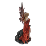 Fata Ruby con lupo nero - Fairyland Collection