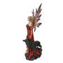 Fata Ruby con lupo nero - Fairyland Collection