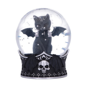 Malpuss snow globe - Nemesis Now