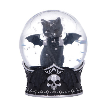 Malpuss snow globe - Nemesis Now
