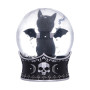 Malpuss snow globe - Nemesis Now