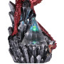 Drago con piramide cristallo con Led - Nemesis Now