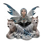 Fata d'inverno Con lupi - Fairyland Collection.