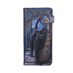 A Brush With Magick Embossed Purse by Lisa Parker